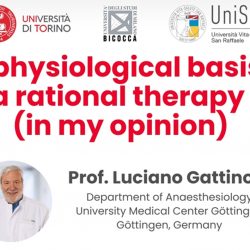 SEMINARI IN ANESTESIA E TERAPIA INTENSIVA: 17 Ottobre 2024     Prof. Luciano Gattinoni